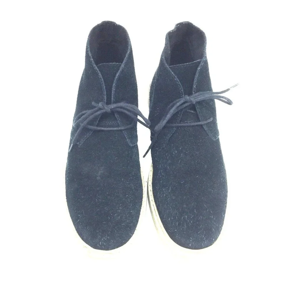 GAP Mens 8/41 Black Suede Desert Chukka Ankle Boots